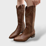 Bottes Cowboy Femme Talon Moyen