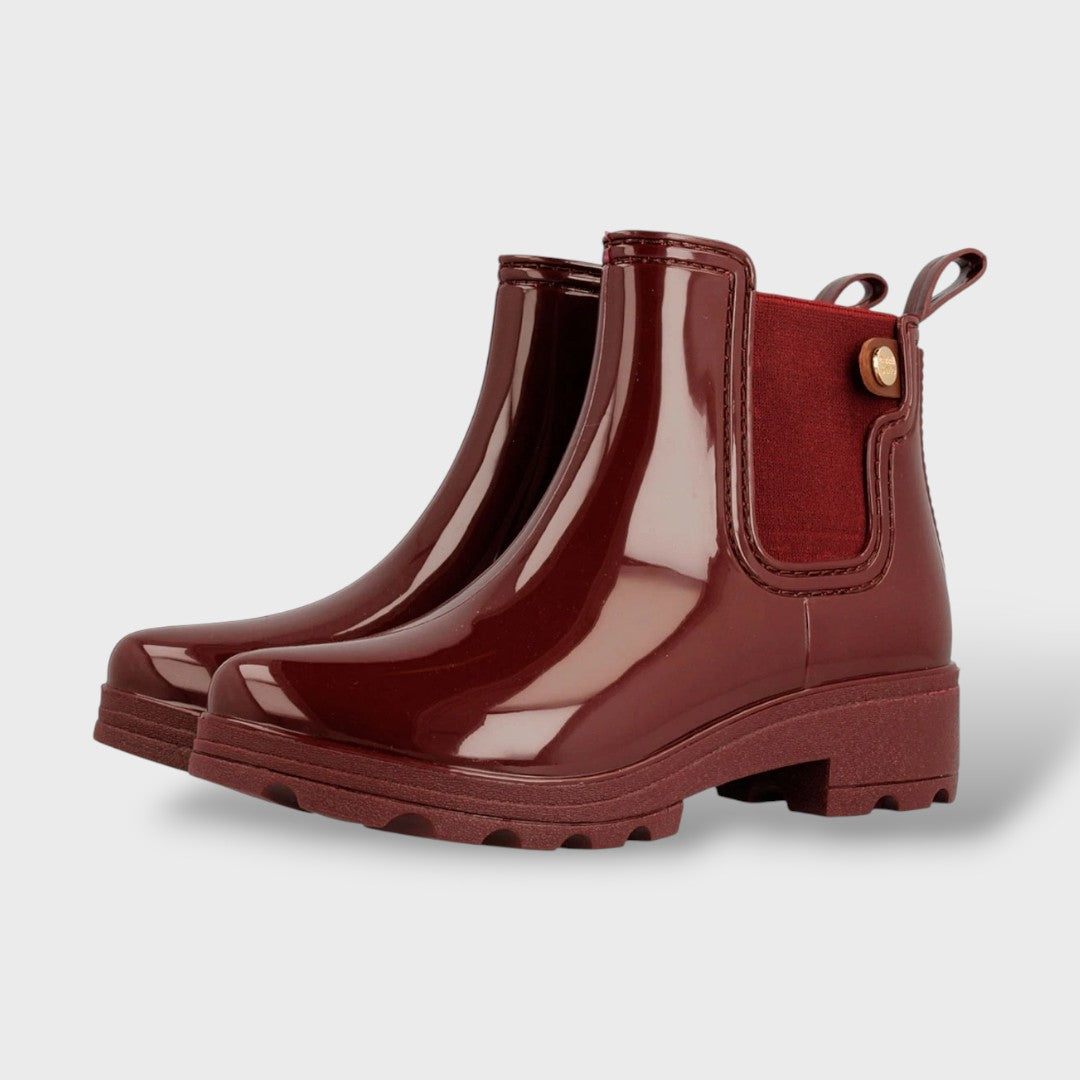 Bottes de Pluie pour Femme Bordeaux
