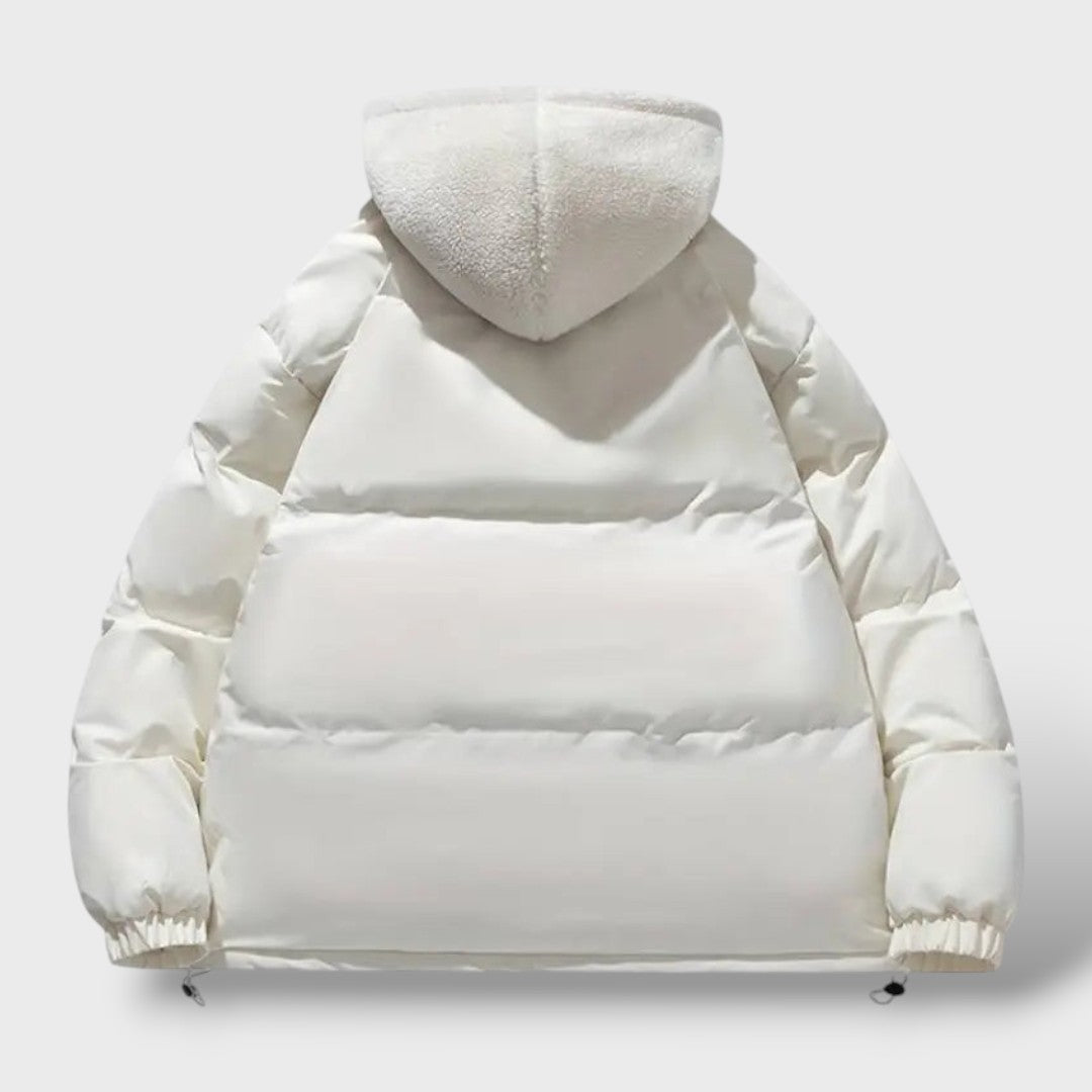 Veste d'hiver chaude pour femmes avec fermeture éclair