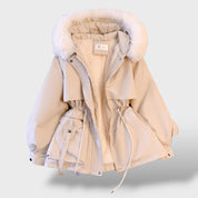 Parka d'Hiver avec Capuche pour Femme