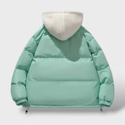 Veste d'hiver chaude pour femmes avec fermeture éclair