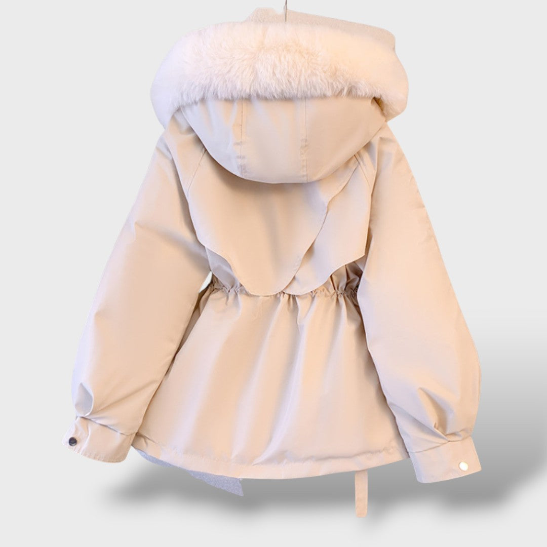 Parka d'Hiver avec Capuche pour Femme