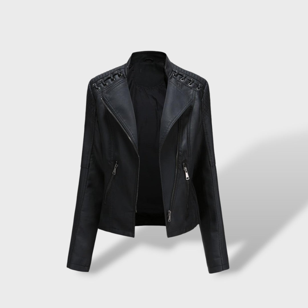 Valeria™ | Veste en cuir femme