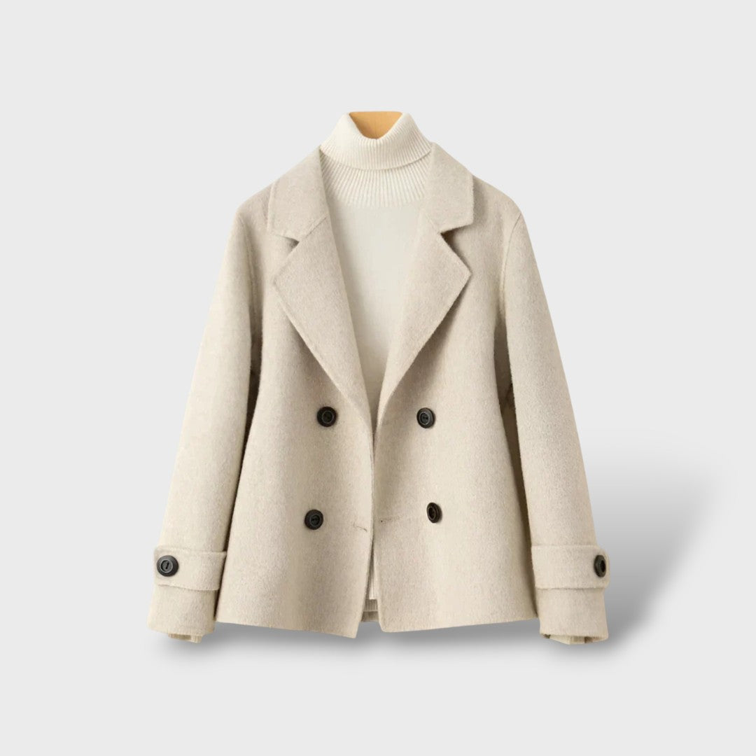 Blazer en Cachemire Féminin Élégant