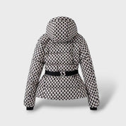 Veste Matelassée avec Ceinture Imperméable