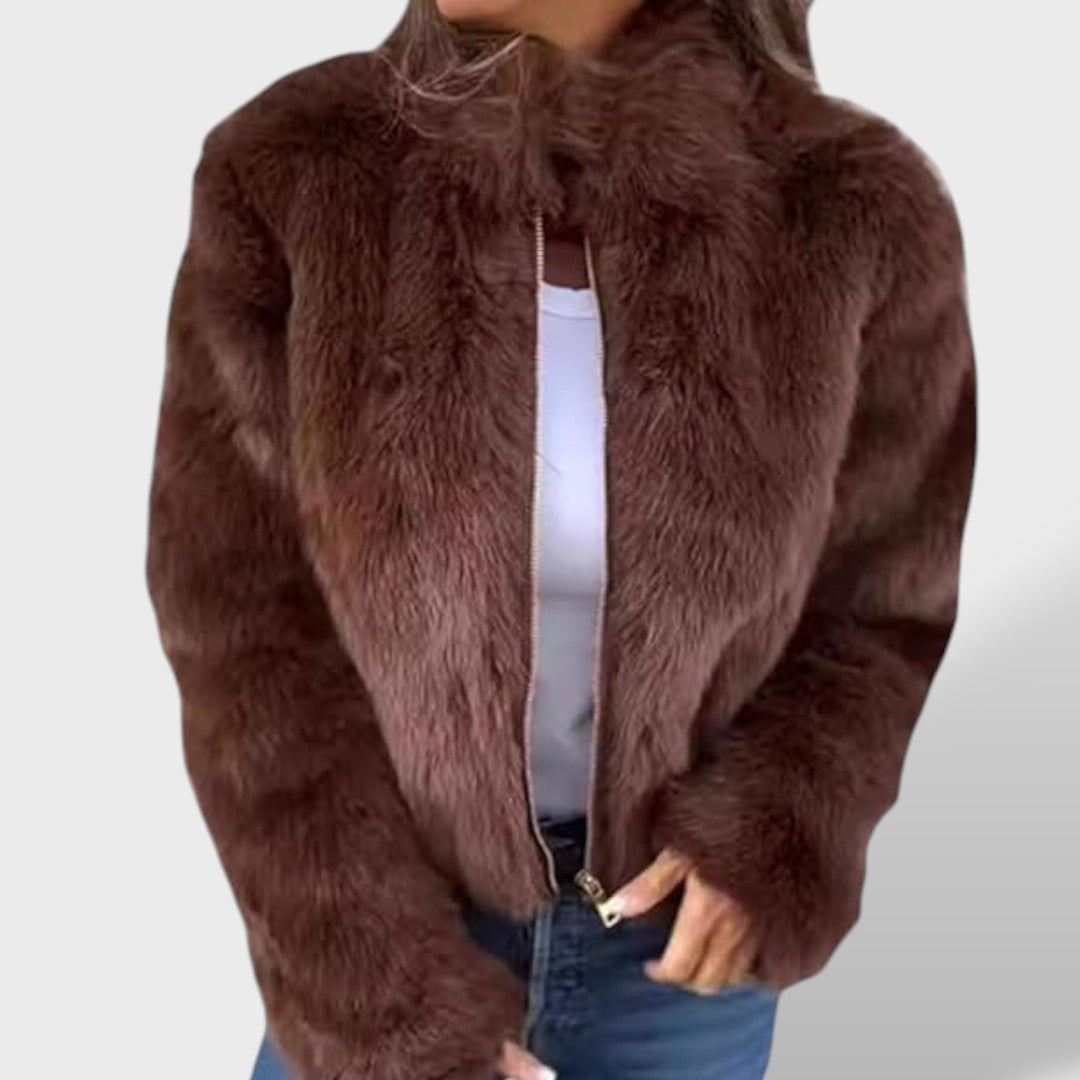 Noelia™ | Veste en fausse fourrure