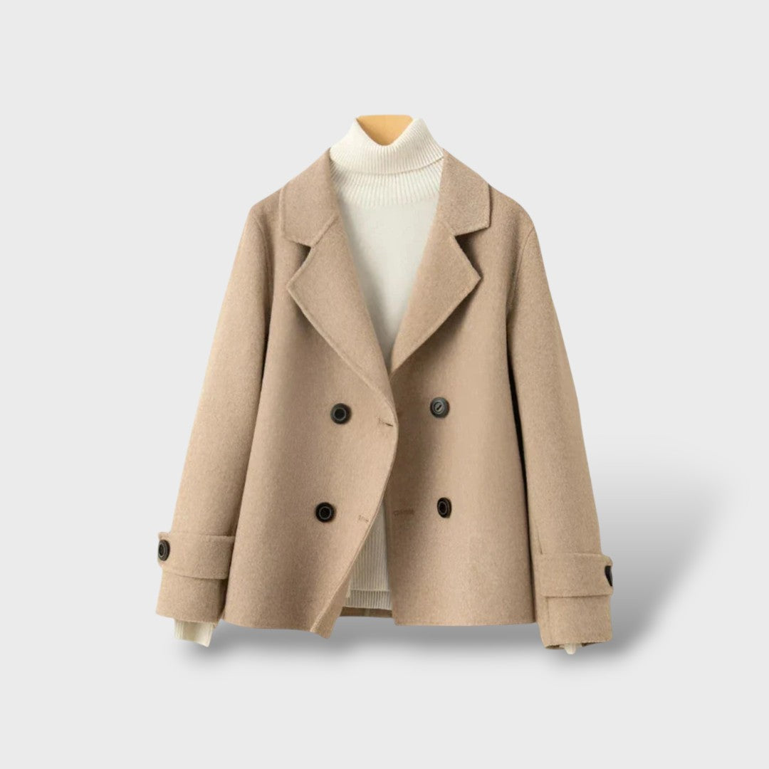 Blazer en Cachemire Féminin Élégant