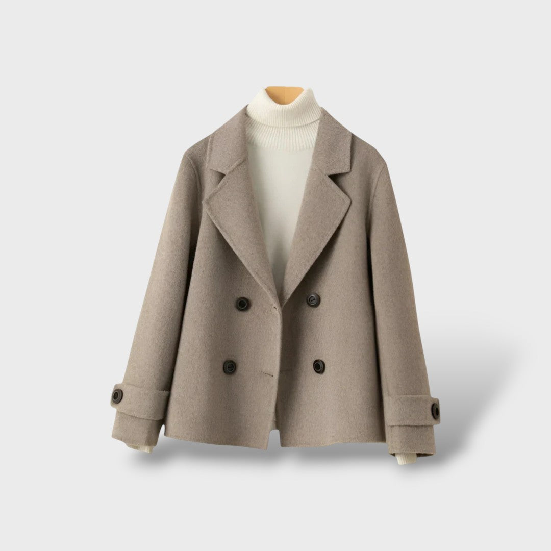 Blazer en Cachemire Féminin Élégant