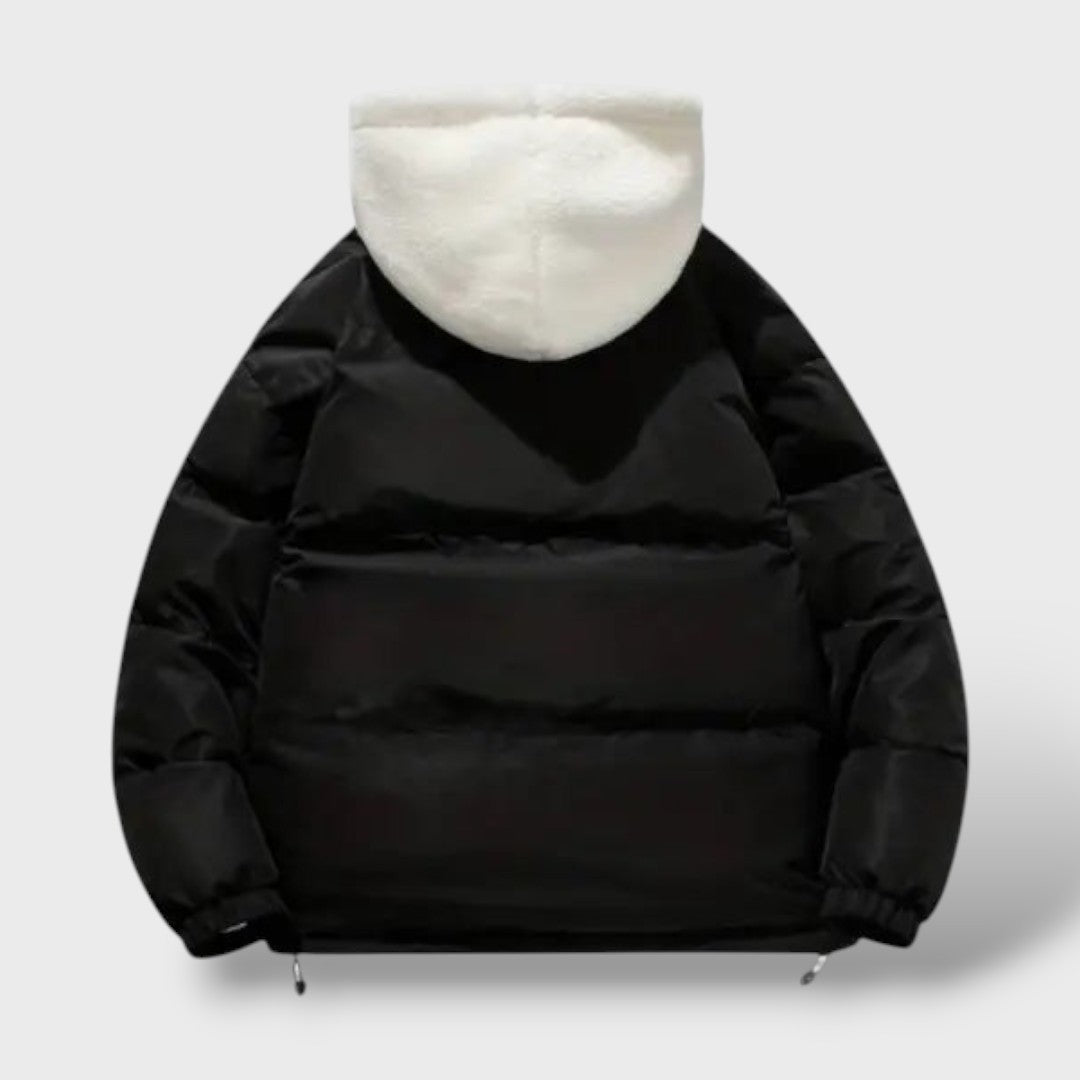 Veste d'hiver chaude pour femmes avec fermeture éclair