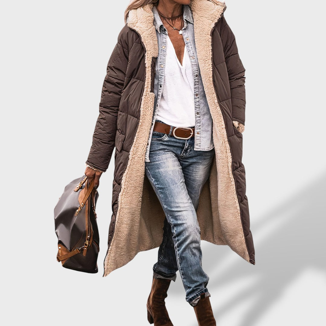 Marina™ | Manteau long chaud femme