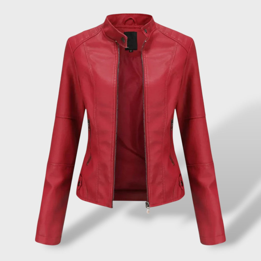 Isabel™ | Veste en cuir femme