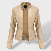 Isabel™ | Veste en cuir femme