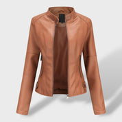 Isabel™ | Veste en cuir femme