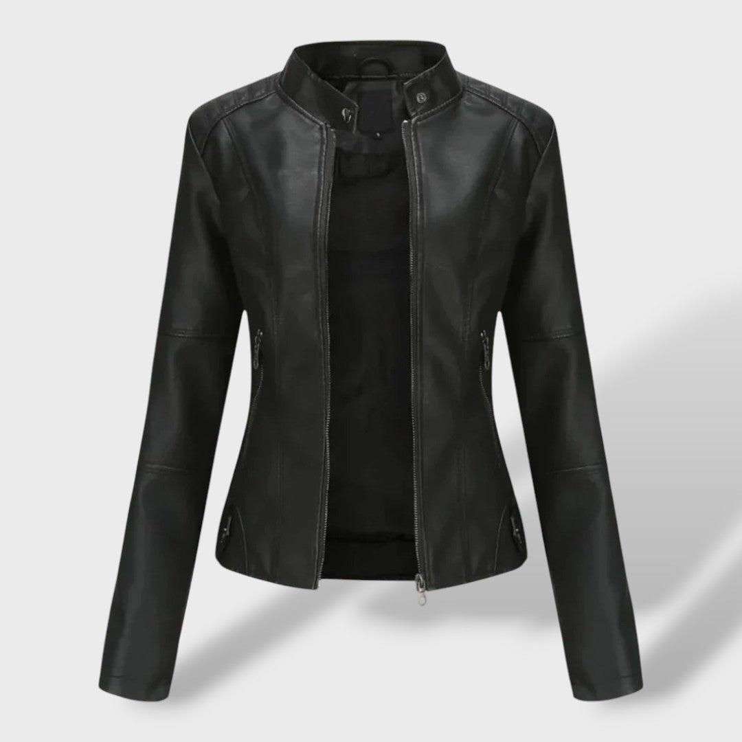 Isabel™ | Veste en cuir femme