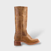 Bottes Hautes Élégantes avec Semelle Structurée