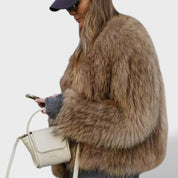 Adela™ | Manteau en peluche femme