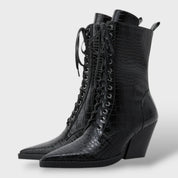 Bottes Cowboy Femme avec Cordon