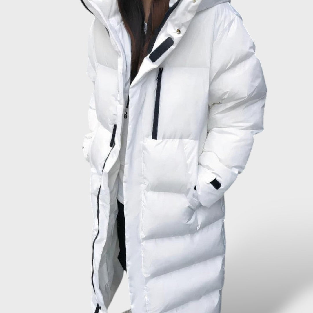 Manteau d'Hiver Long et Imperméable pour Femmes