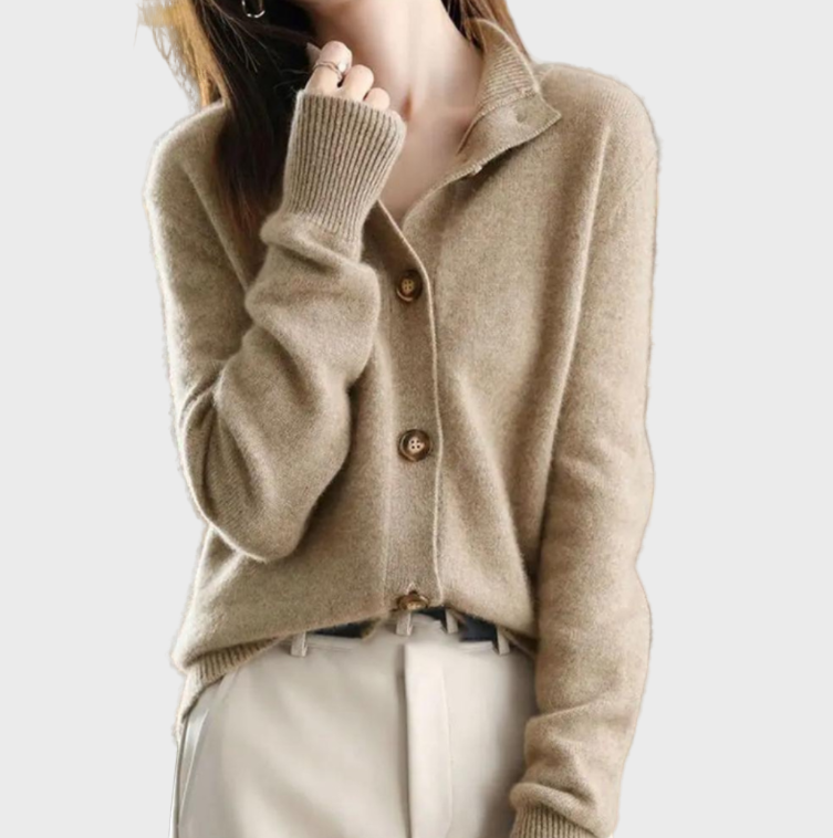 Gilet Tricoté Élégant et Confortable