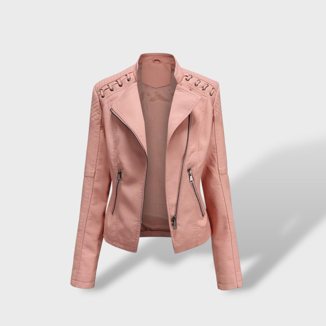 Valeria™ | Veste en cuir femme