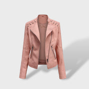 Valeria™ | Veste en cuir femme