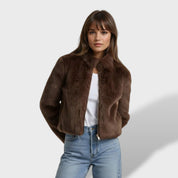 Noelia™ | Veste en fausse fourrure