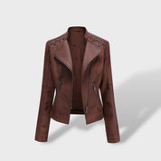 Valeria™ | Veste en cuir femme