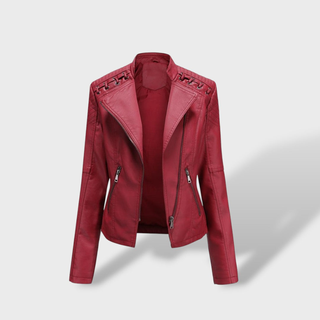 Valeria™ | Veste en cuir femme