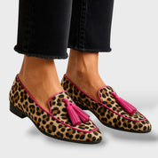 Mocassins Féminins Décorés avec des Perles