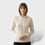 Sweatshirt en Cachemire Classique pour Femme
