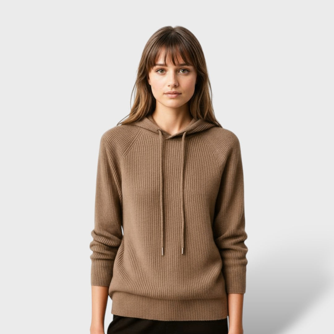 Sweatshirt en Cachemire Classique pour Femme