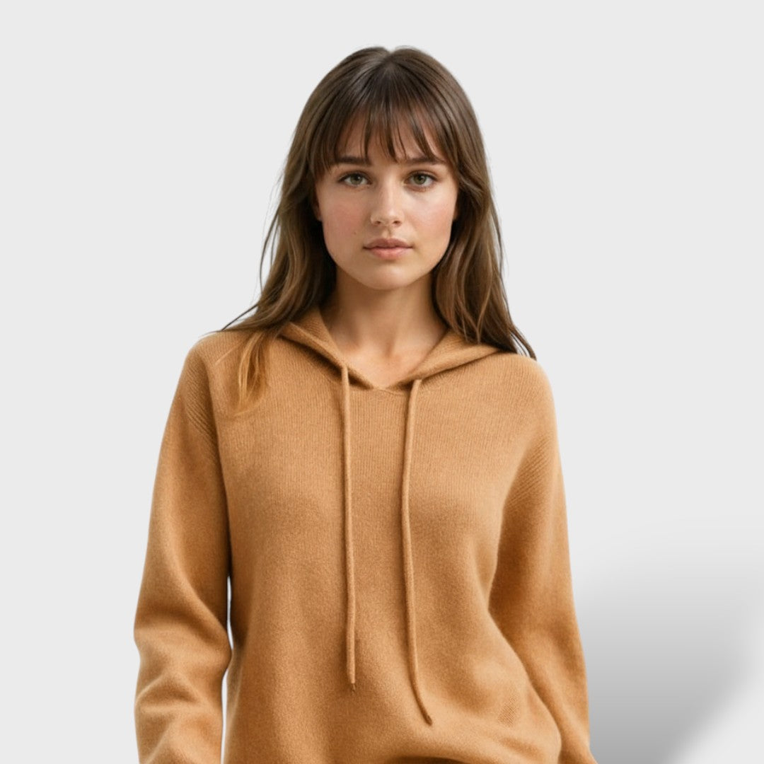 Sweatshirt en Cachemire Classique pour Femme