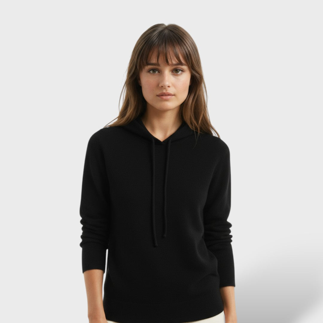 Sweatshirt en Cachemire Classique pour Femme