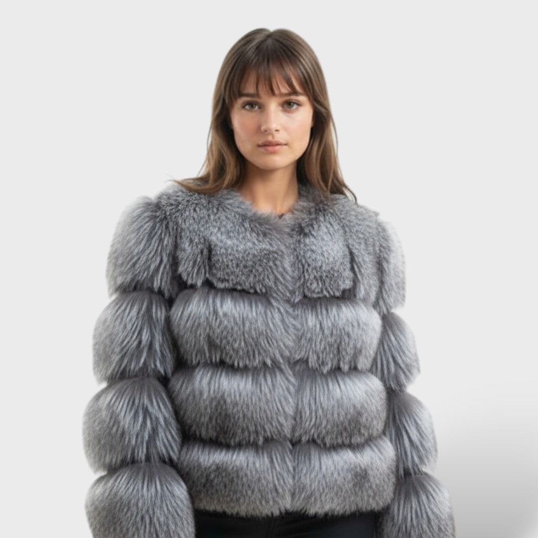 Veste en Cuir Synthétique de Luxe pour Femmes