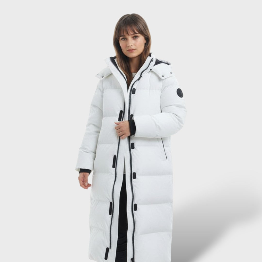 Manteau d'Hiver Long et Imperméable pour Femmes