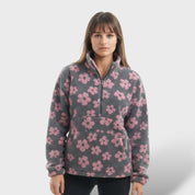 Pull Polaire Bohème en Sherpa pour Femme