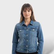 Veste en Jean Classique pour Femme