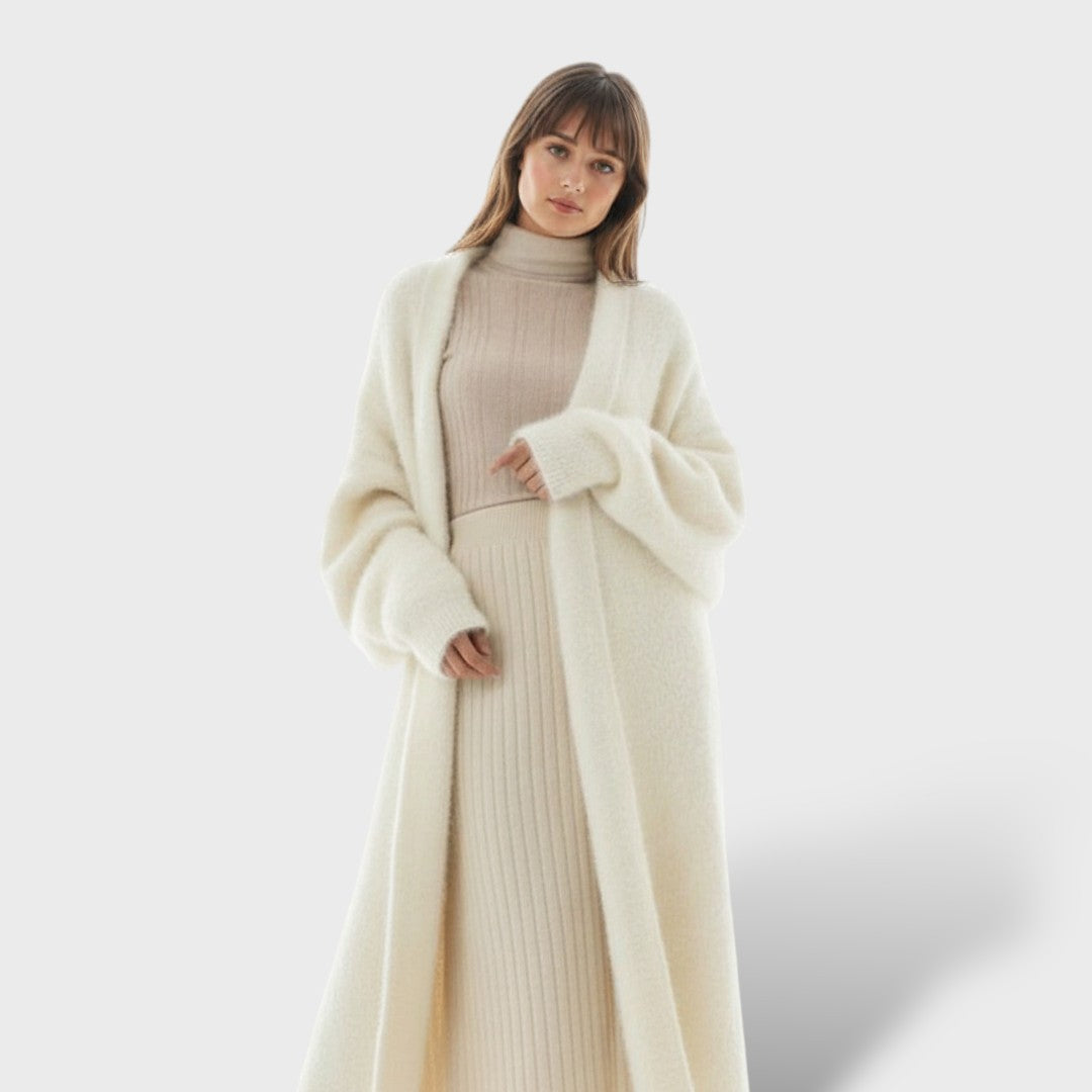 Manteau Long en Cachemire de Luxe pour Dames