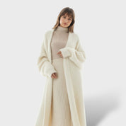 Manteau Long en Cachemire de Luxe pour Dames