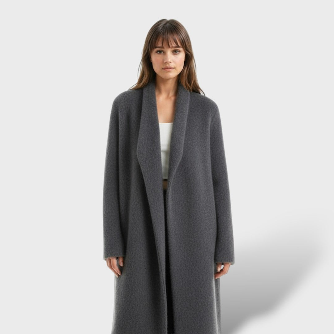 Manteau Long en Cachemire de Luxe pour Dames