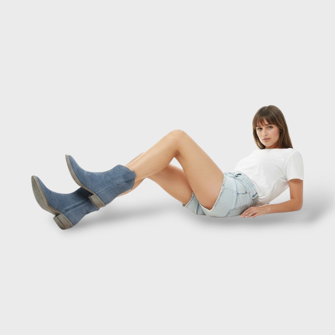 Bottines Western Vintage pour Femmes