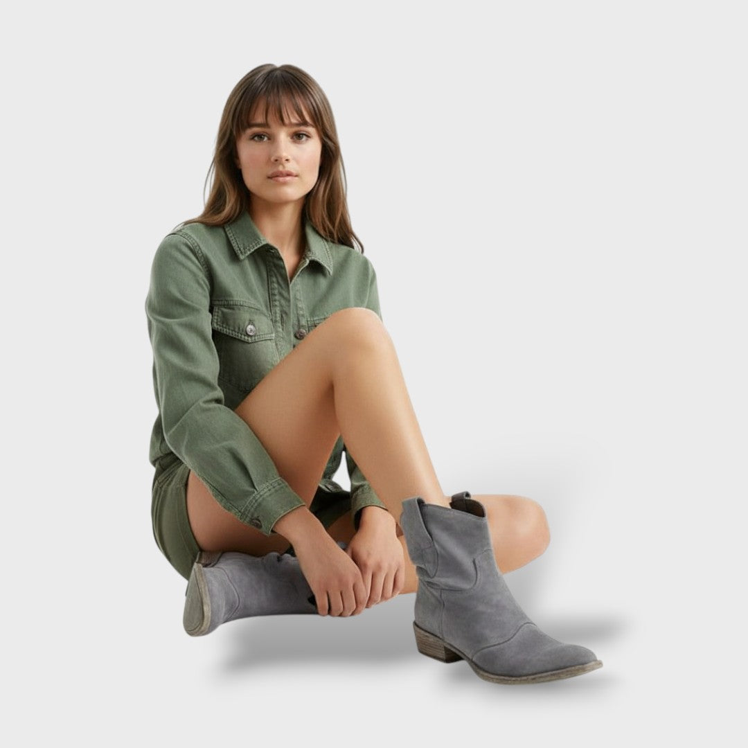 Bottines Western Vintage pour Femmes