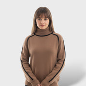 Pull à Col Montant Femme | Confort Doux et Raffiné
