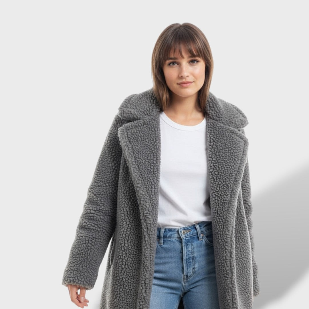 Manteau Teddy Long Femme | Chaud et Stylé