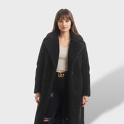 Manteau Teddy Long Femme | Chaud et Élégant