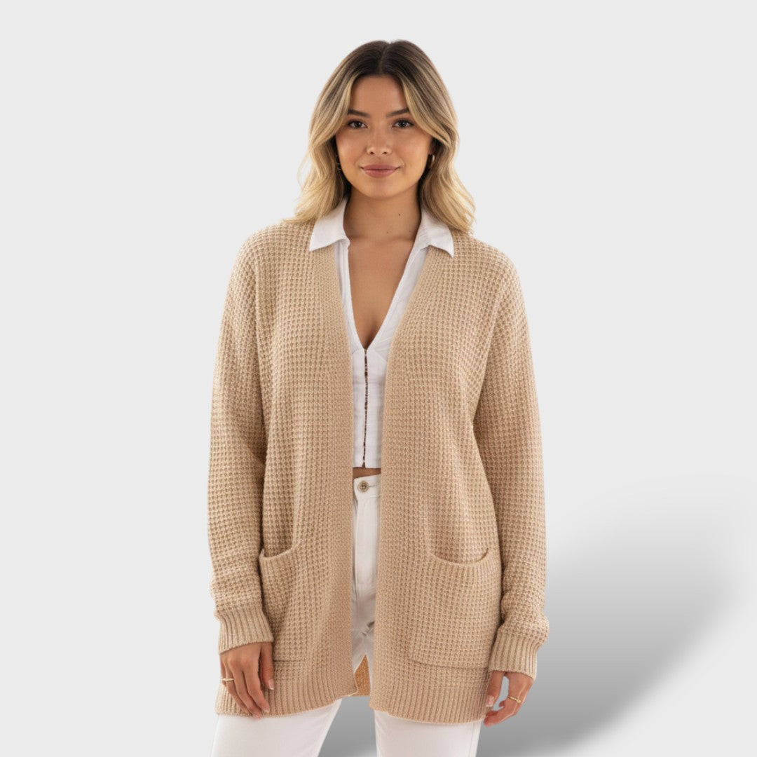 Cardigan long hiver femme