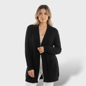 Cardigan long hiver femme