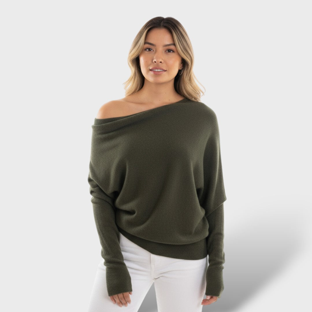 Pull élégant d'hiver femme
