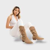 Bottines Western avec Franges pour Femme