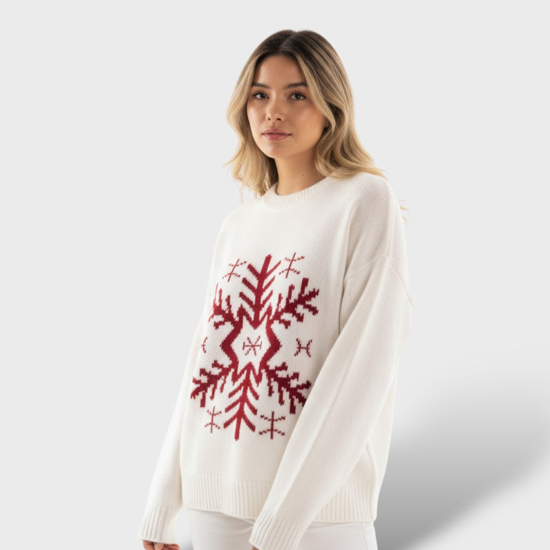 Pull de Noël Femme Automne Hiver